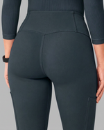 Curved High-Rise Scrub Legging Dark Harbor
