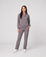 Modern Scrub Jacket Heather Gray