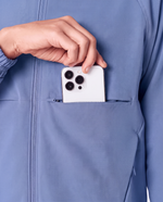 Modern Scrub Jacket Ceil Blue