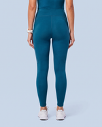 Maternity Scrub Legging Caribbean Blue