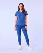 Maternity Scrub Legging Royal Blue