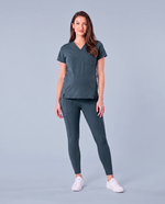 Maternity Scrub Legging Dark Harbor