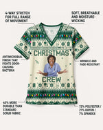Personalized Photo Wee Woo Crew Team Night Shift Funny Christmas Gift For Nurse Top