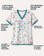 Personalized Name For Unto Us A Child Is Born Unto Us A Son Is Given Christmas Gift For Nurse Top