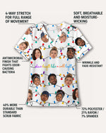 Personalized Photo Shine Bright Like A Call Light Funny Christmas Gift For Nurse Coworker Top