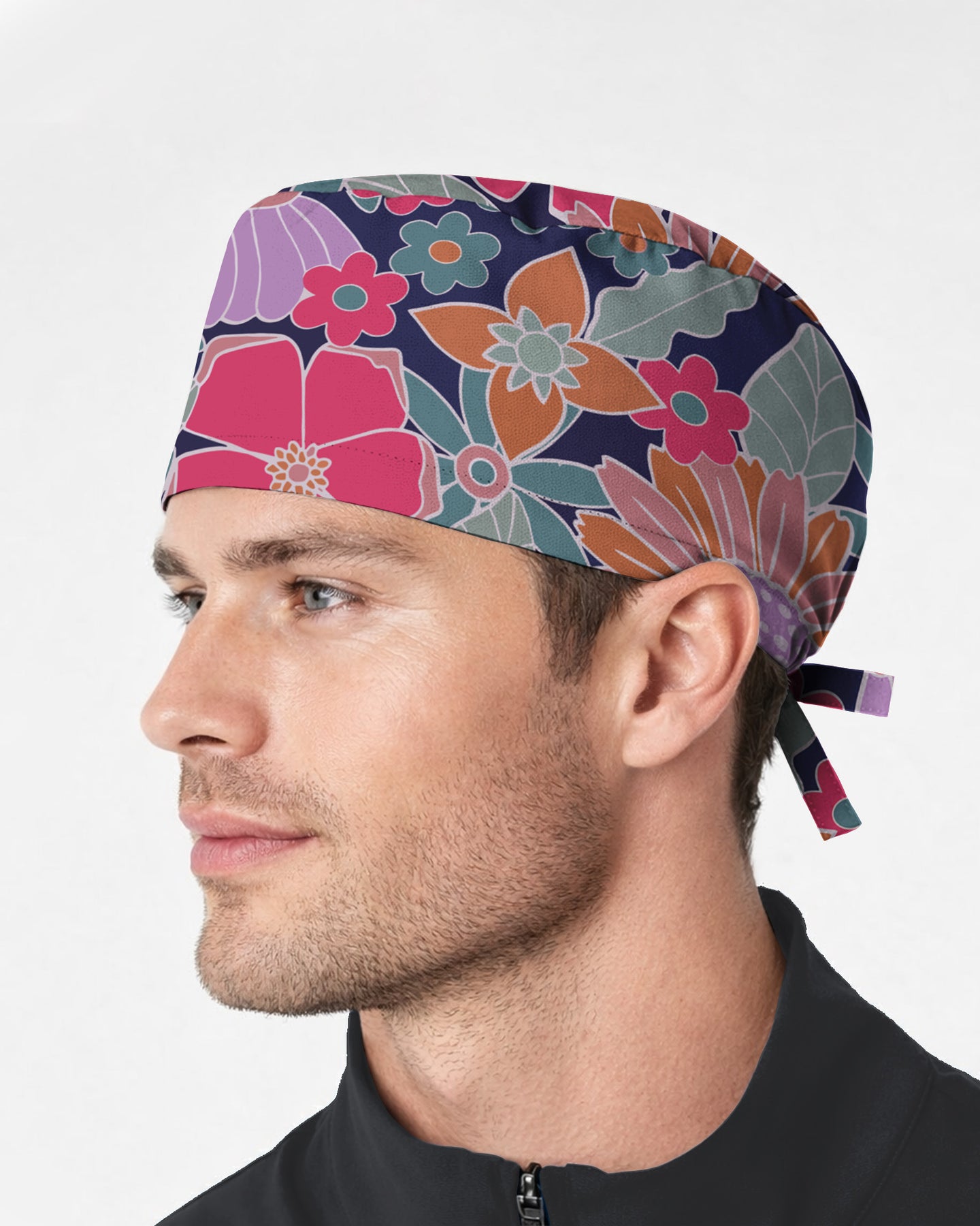 Blooming Garden Breeze Scrub Cap