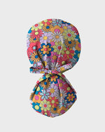 Playful Flower Power Scrub Cap