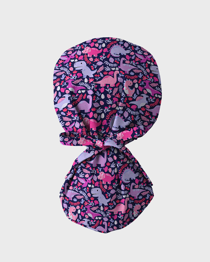 Playful Dinosaur Jurassic Scrub Cap