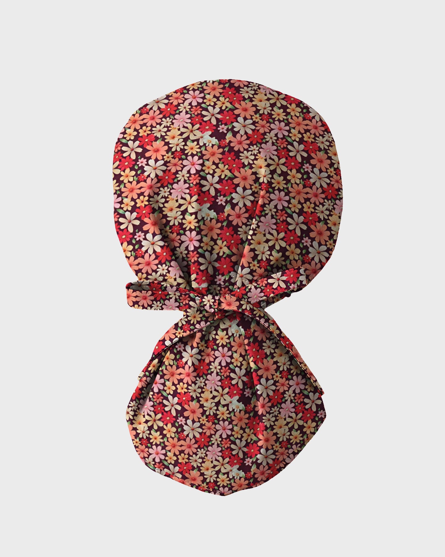 Autumn Meadow Floral Scrub Cap