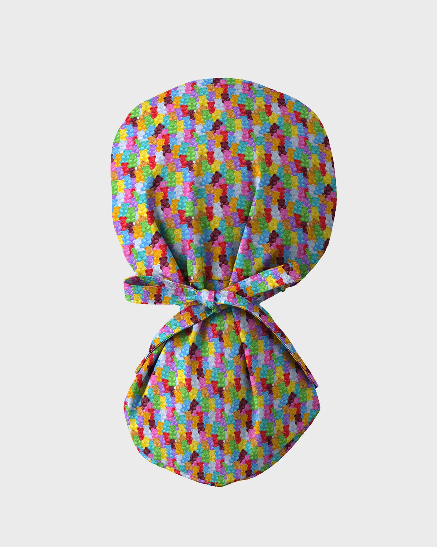 Rainbow Gummy Bear Scrub Cap