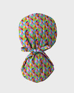 Rainbow Gummy Bear Scrub Cap
