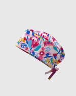 Pink Paradise Flora Scrub Cap