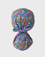 Playful Bunny Blossom Scrub Cap