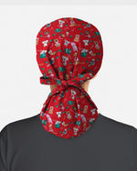Christmas Cheer Animal Scrub Cap