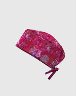 Rose Mandala Bloom Scrub Cap