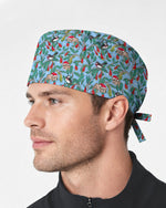 Festive Bushland Bloom Scrub Cap