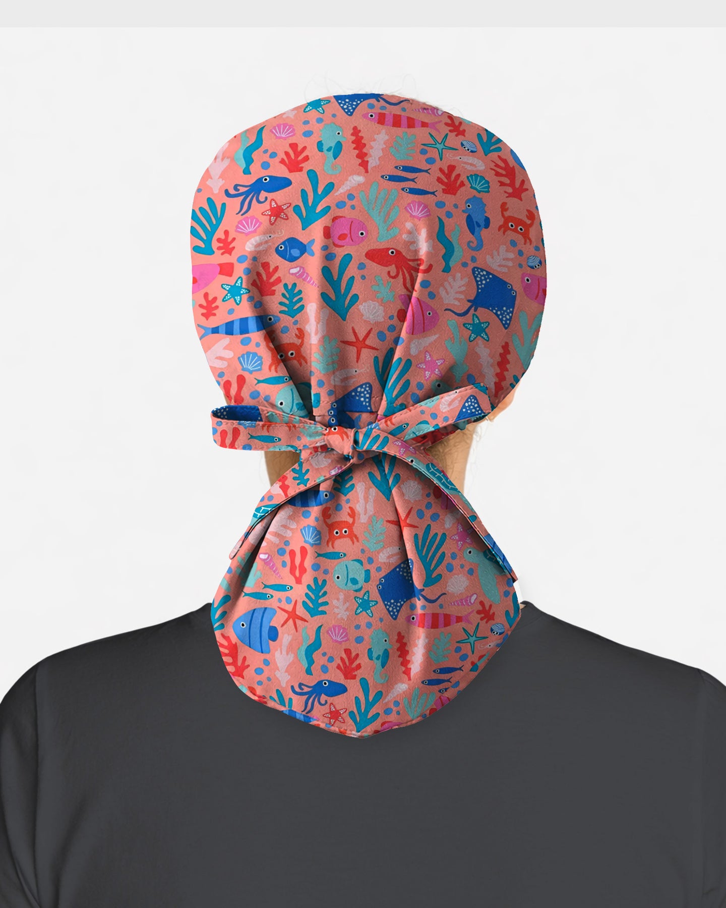 Ocean Wonders Medical Scrub Cap