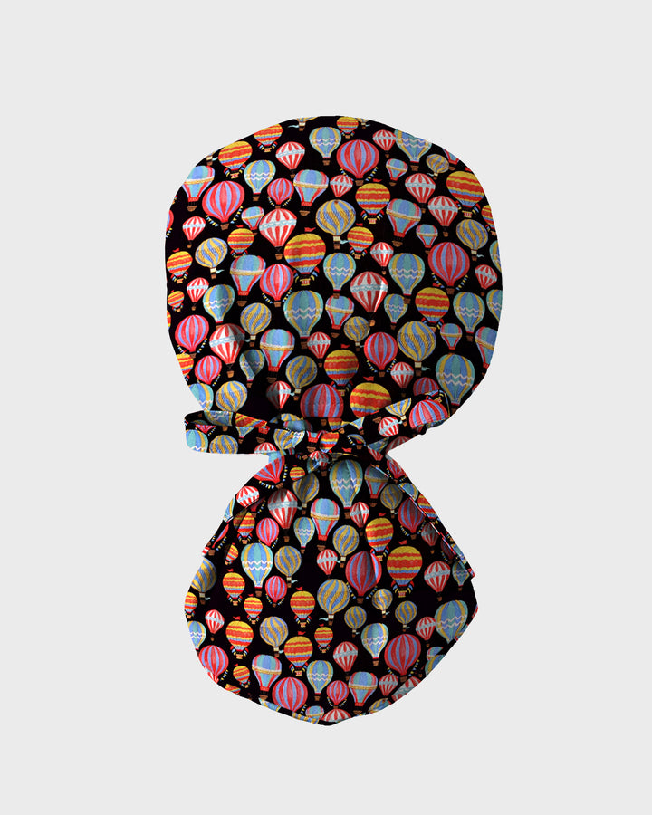 Colorful Hot Air Balloons Scrub Cap