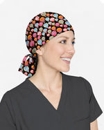 Colorful Hot Air Balloons Scrub Cap