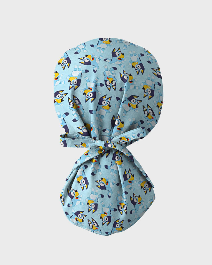 Bluey Smiles Healthcare Scrub Cap