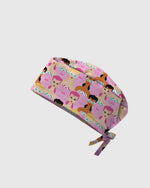 Pink Glam Fashion Medical Scrub Cap