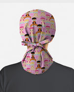 Pink Glam Fashion Medical Scrub Cap