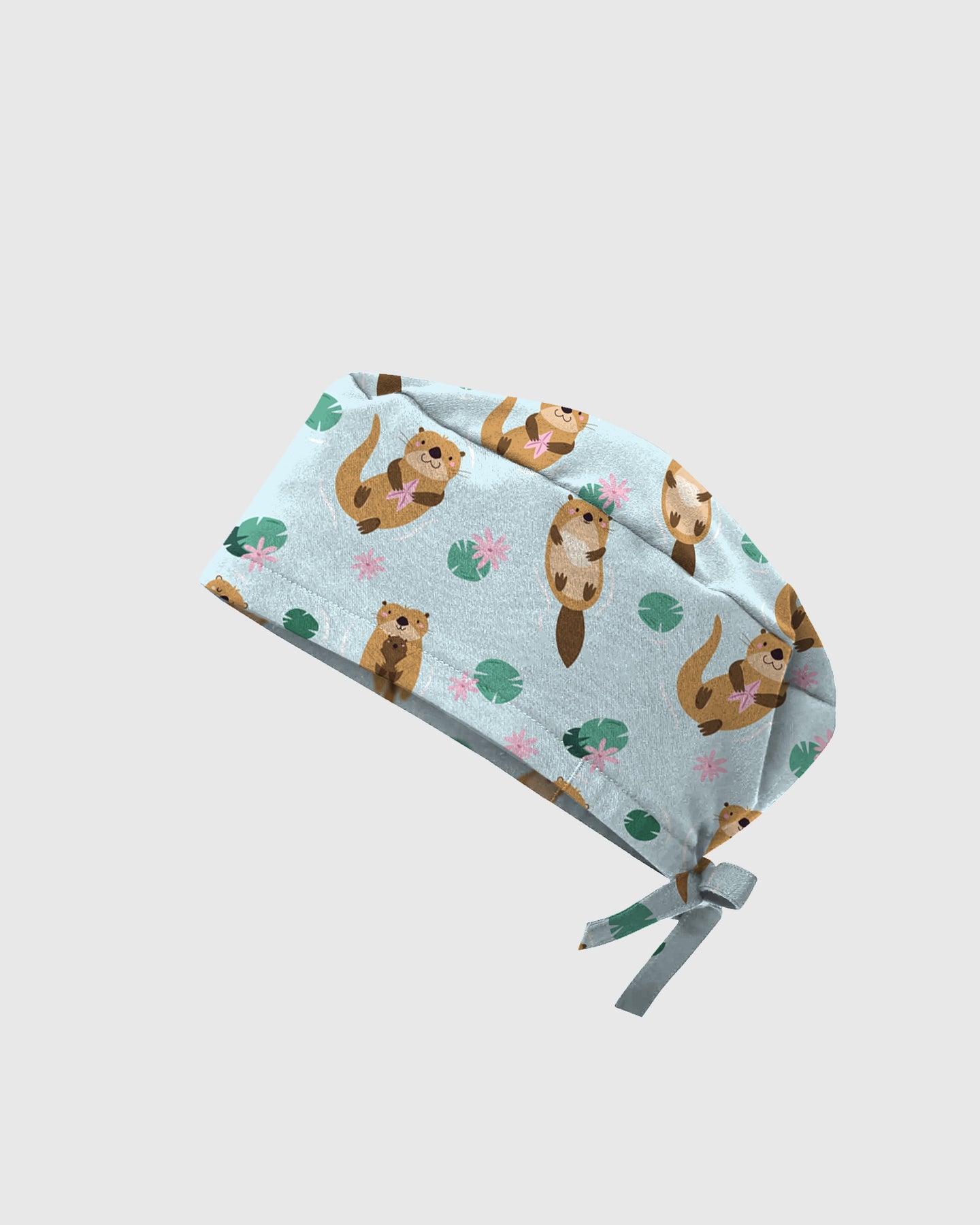 Happy Otter Scrub Cap