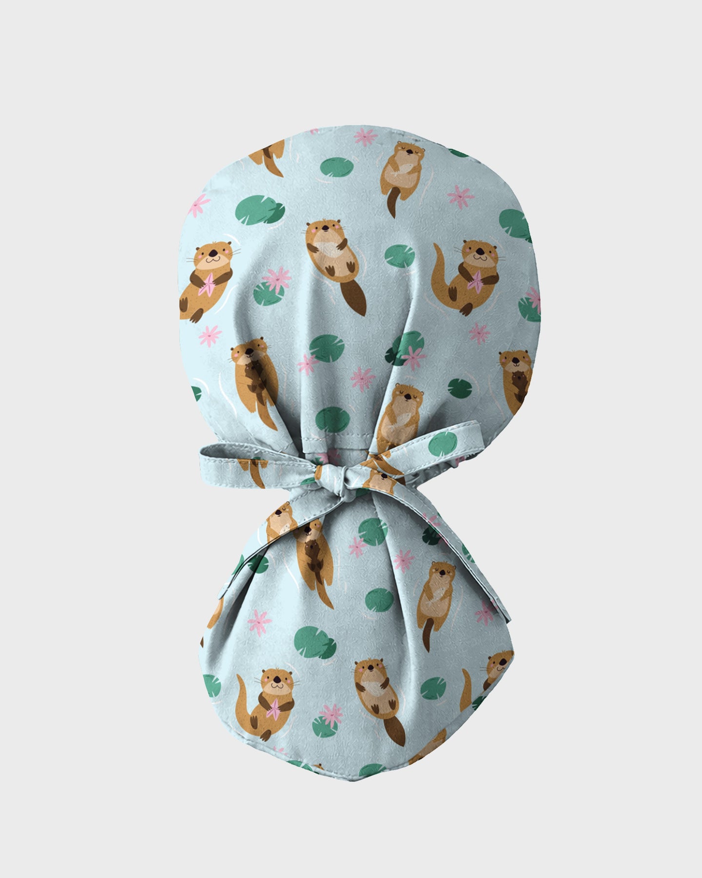 Happy Otter Scrub Cap