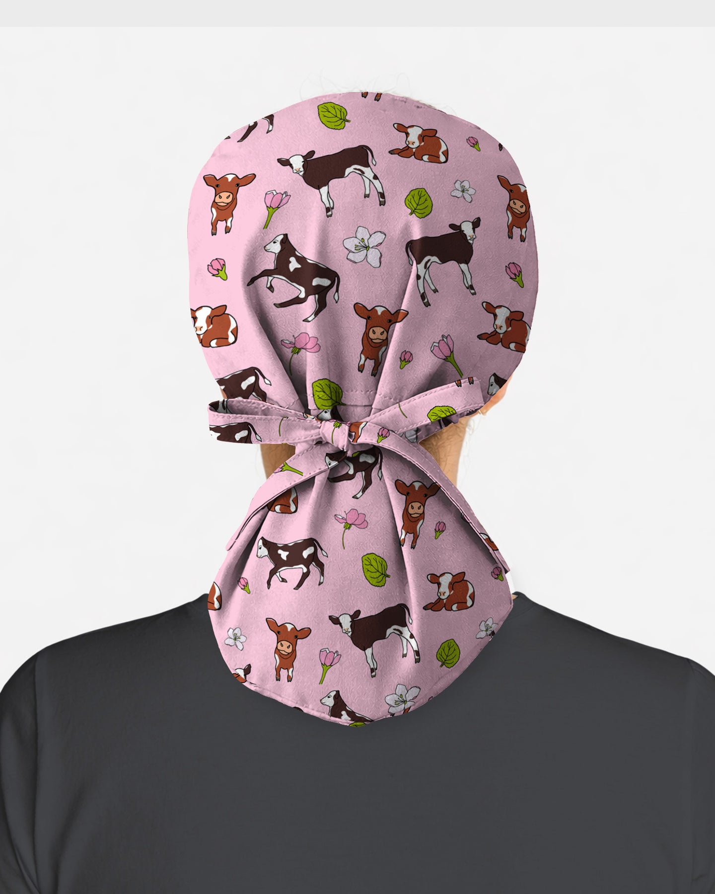 Farm Cow Scrub Cap