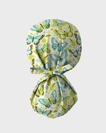 Blue Butterfly Scrub Cap