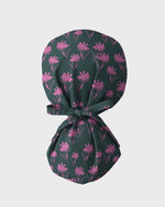 Pink Meadow Flowers Scrub Cap