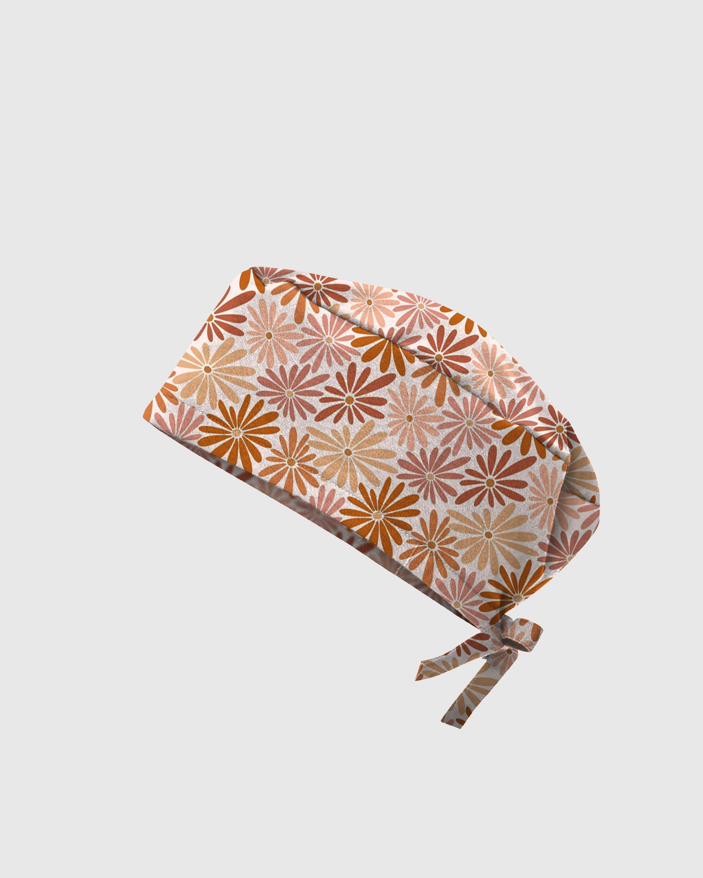 Vintage Daisy Field Scrub Cap