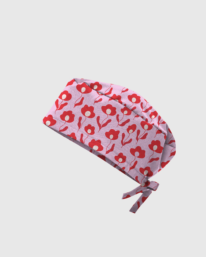 Cherry Blossom Bloom Scrub Cap