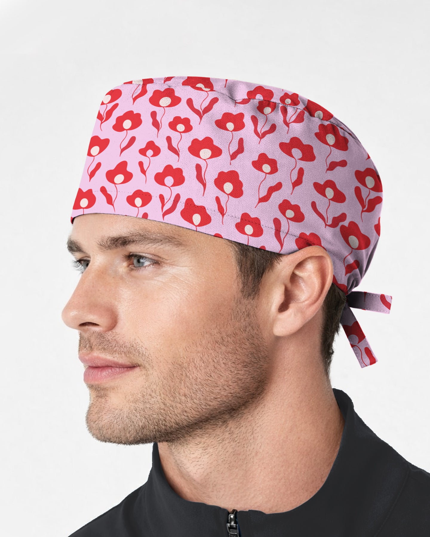 Cherry Blossom Bloom Scrub Cap