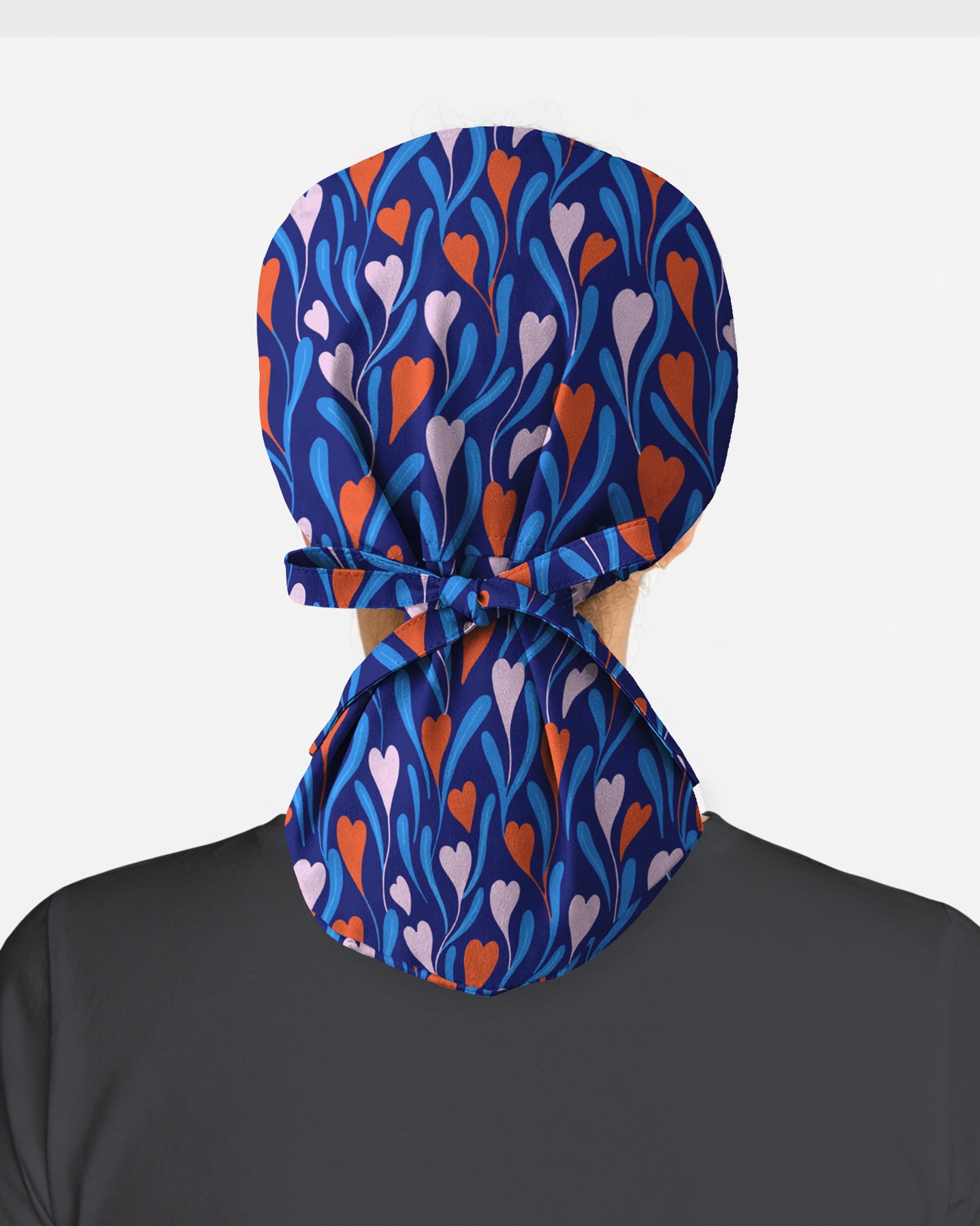 Sweet Heart Waves Scrub Cap