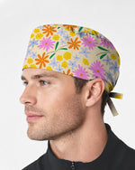 Happy Daisy Mix Scrub Cap