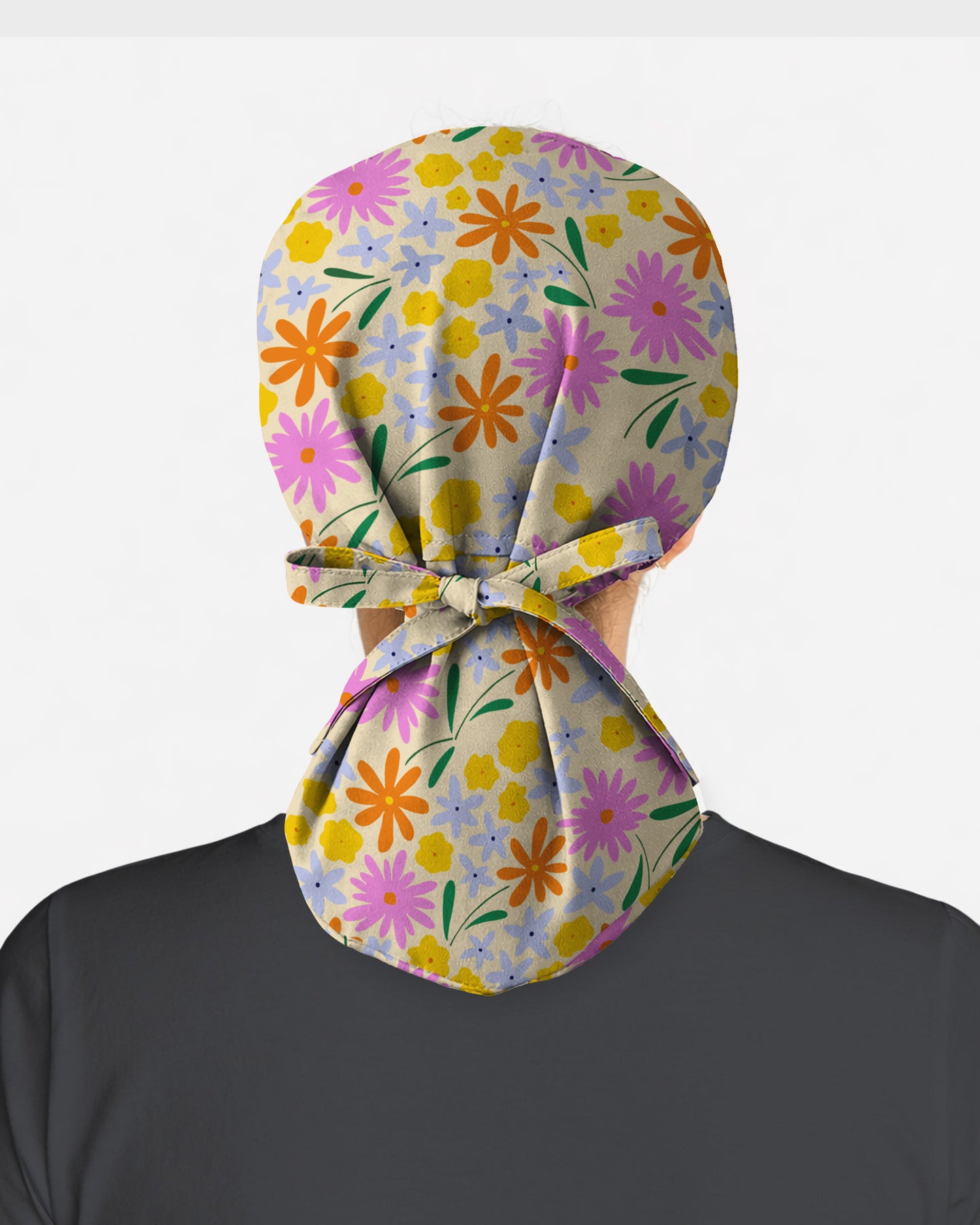 Happy Daisy Mix Scrub Cap