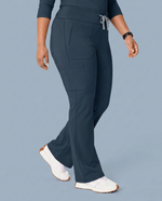 Curved High-Rise Flare Scrub Legging Dark Harbor