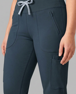 Curved High-Rise Scrub Legging Dark Harbor
