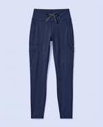 Curved High-Rise Scrub Legging Navy