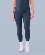 Maternity Scrub Legging Dark Harbor