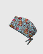 Vintage Tattoo Leopard Scrub Cap