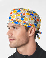 Cheerful Weather Scrub Cap