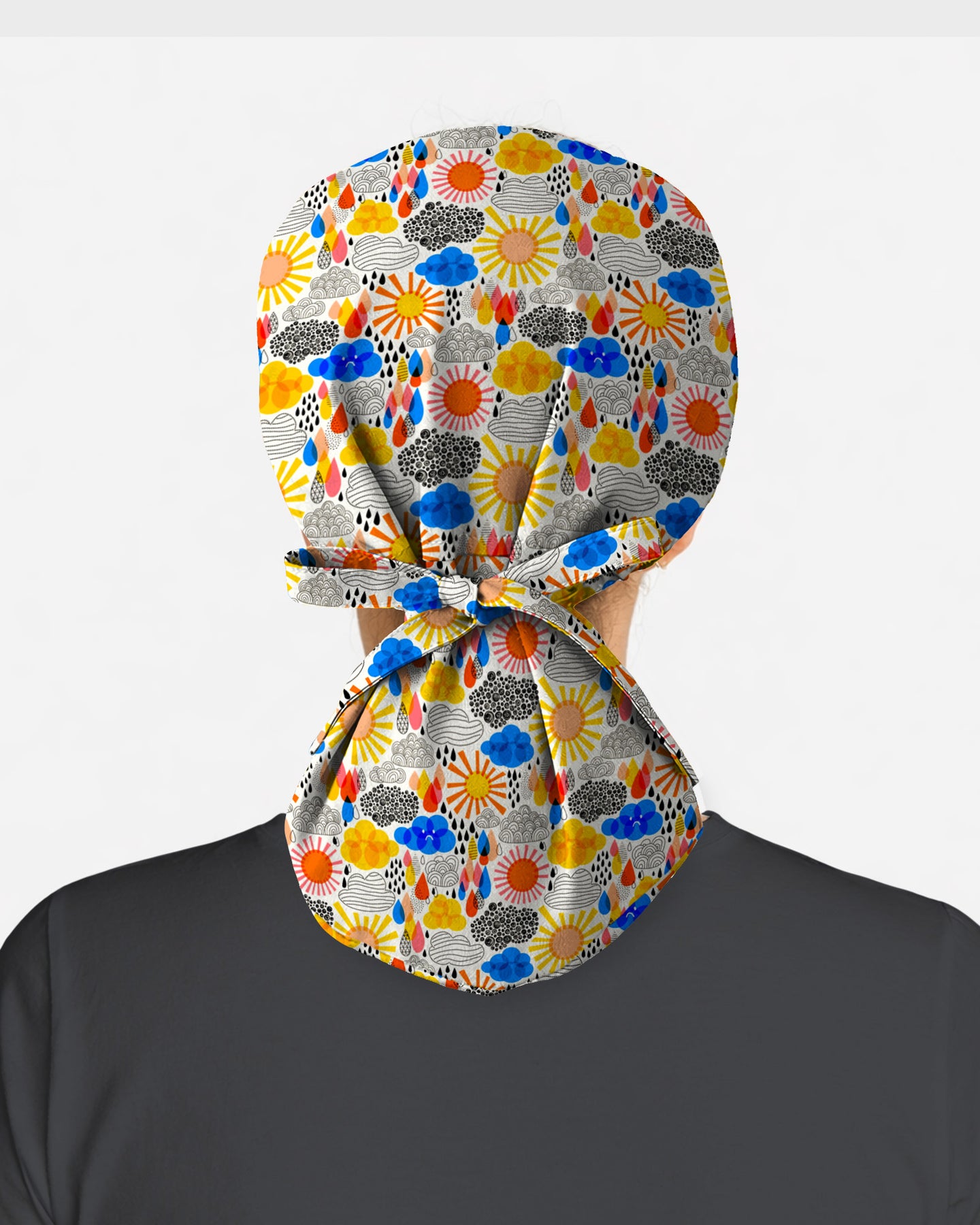 Cheerful Weather Scrub Cap