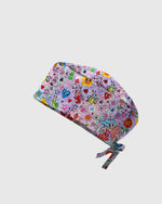 Joyful Doodle Garden Scrub Cap