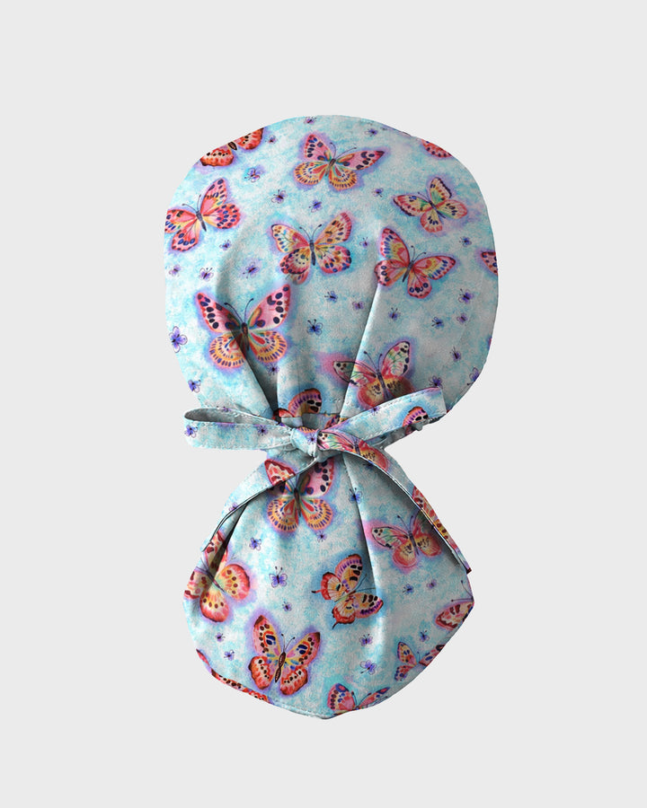 Dreamy Butterflies Scrub Cap