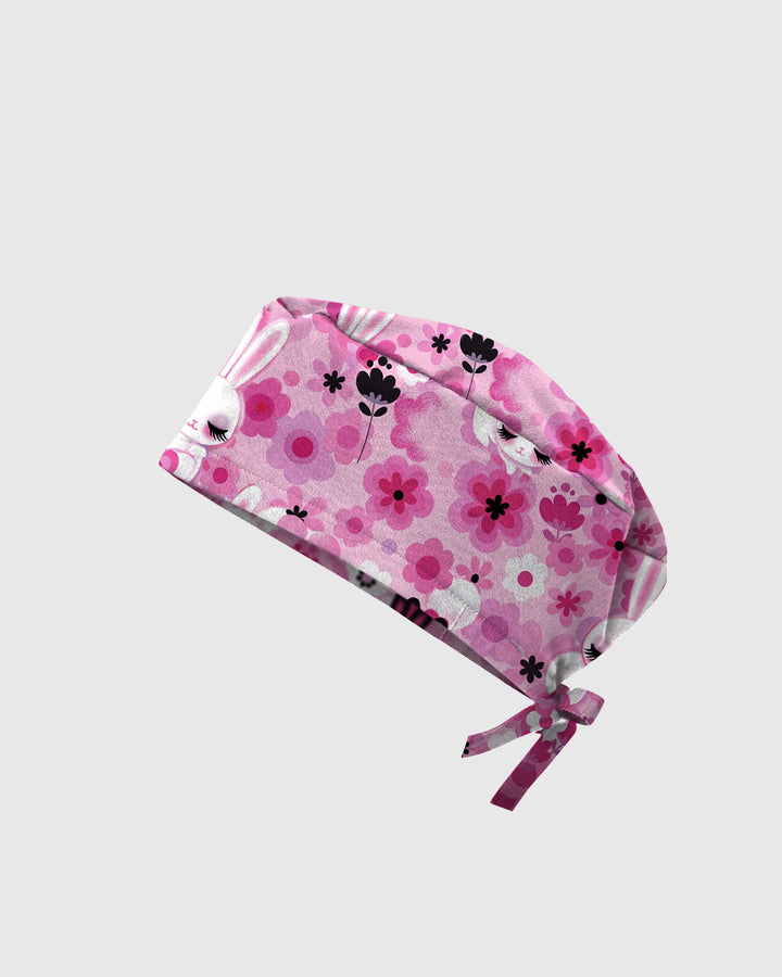 Happy Bunny Garden Scrub Cap