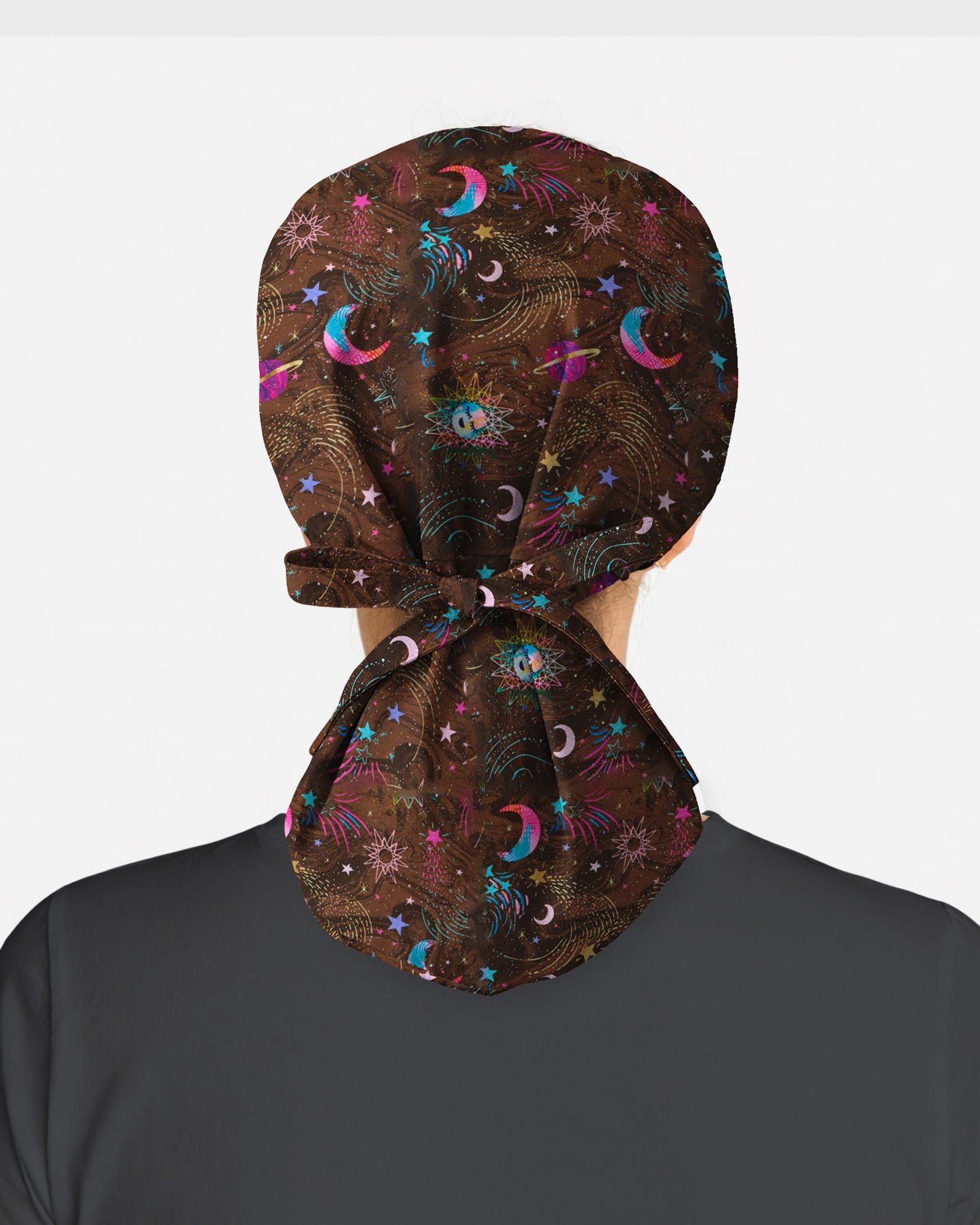 Cosmic Night Sky Scrub Cap