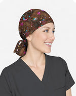 Cosmic Night Sky Scrub Cap