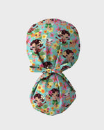 Hula Girl Paradise Scrub Cap